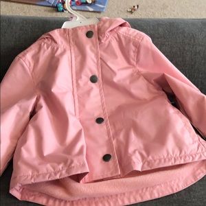 NWT 18-24 pink raincoat